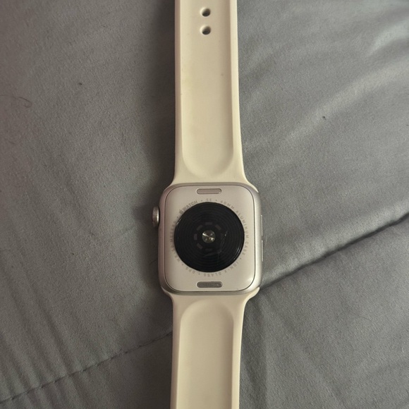 Apple Smartwatch with Cream Band - Picture 2 of 2